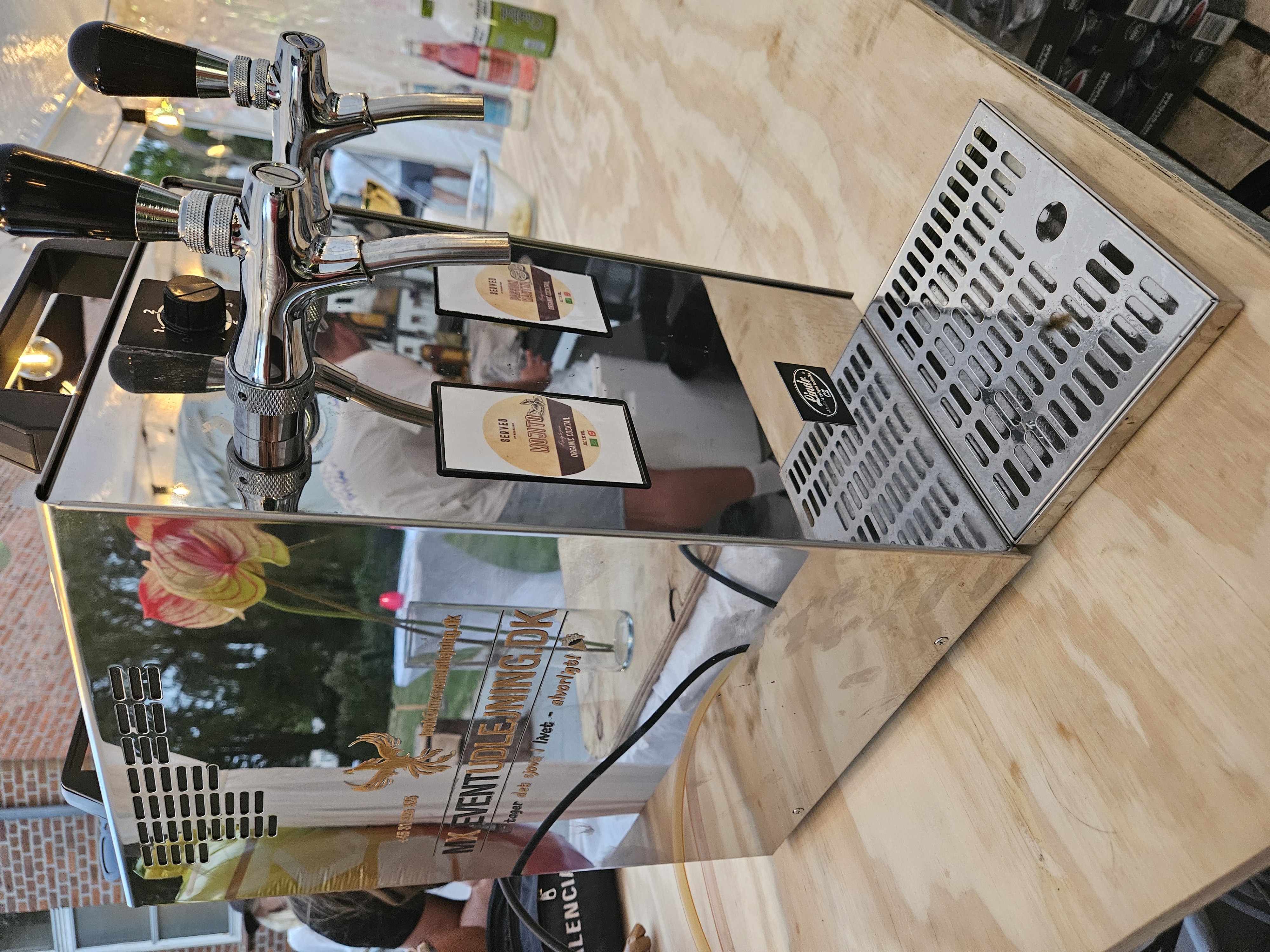 Fadølsanlæg 2 haner (Bordmodel) thumbnail 3