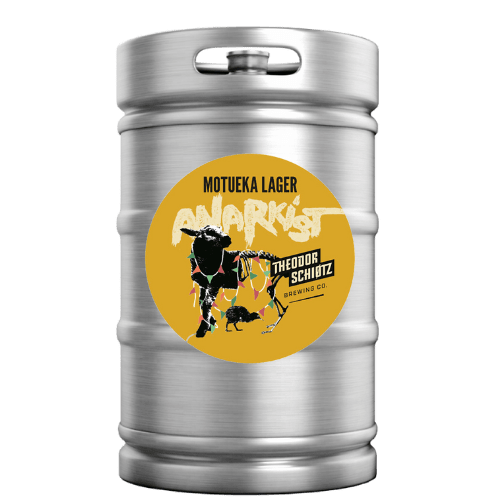 Eight shirts arranged on table in black, olive, grey, blue, white, red, mustard, and green.